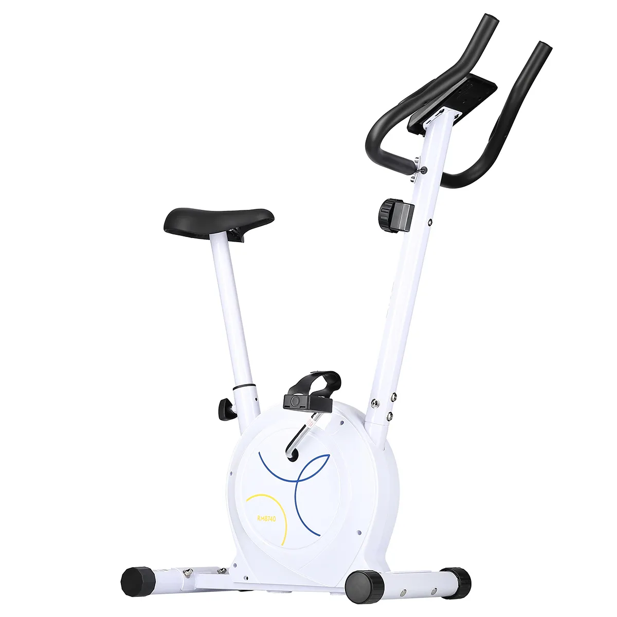 bijeli magnetski bicikl one fitness - slika 7