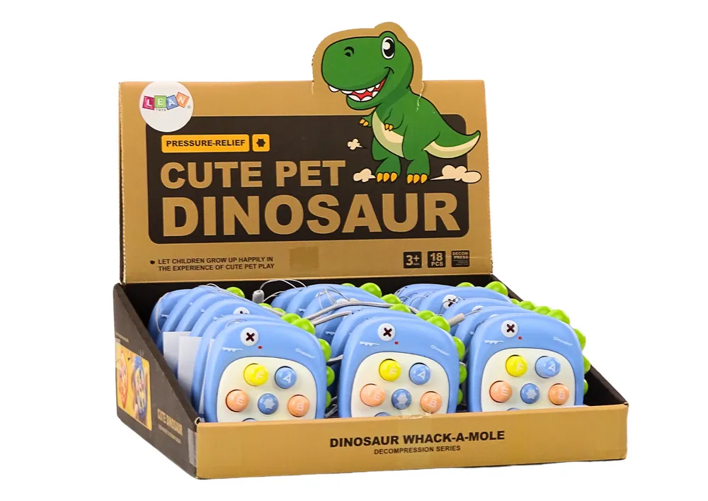 arkadna igra pogodi gumb dinosaur plavi - slika 4