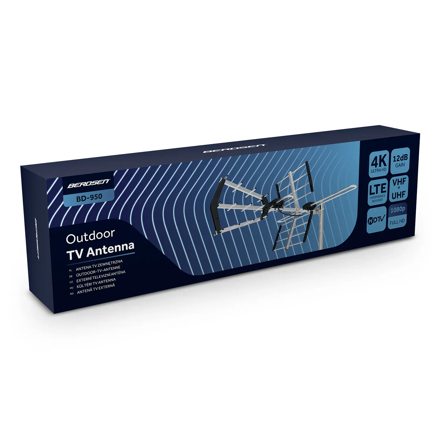 berdsen bd-950 usmjerena vanjska tv antena ultra hd 4k - slika 4