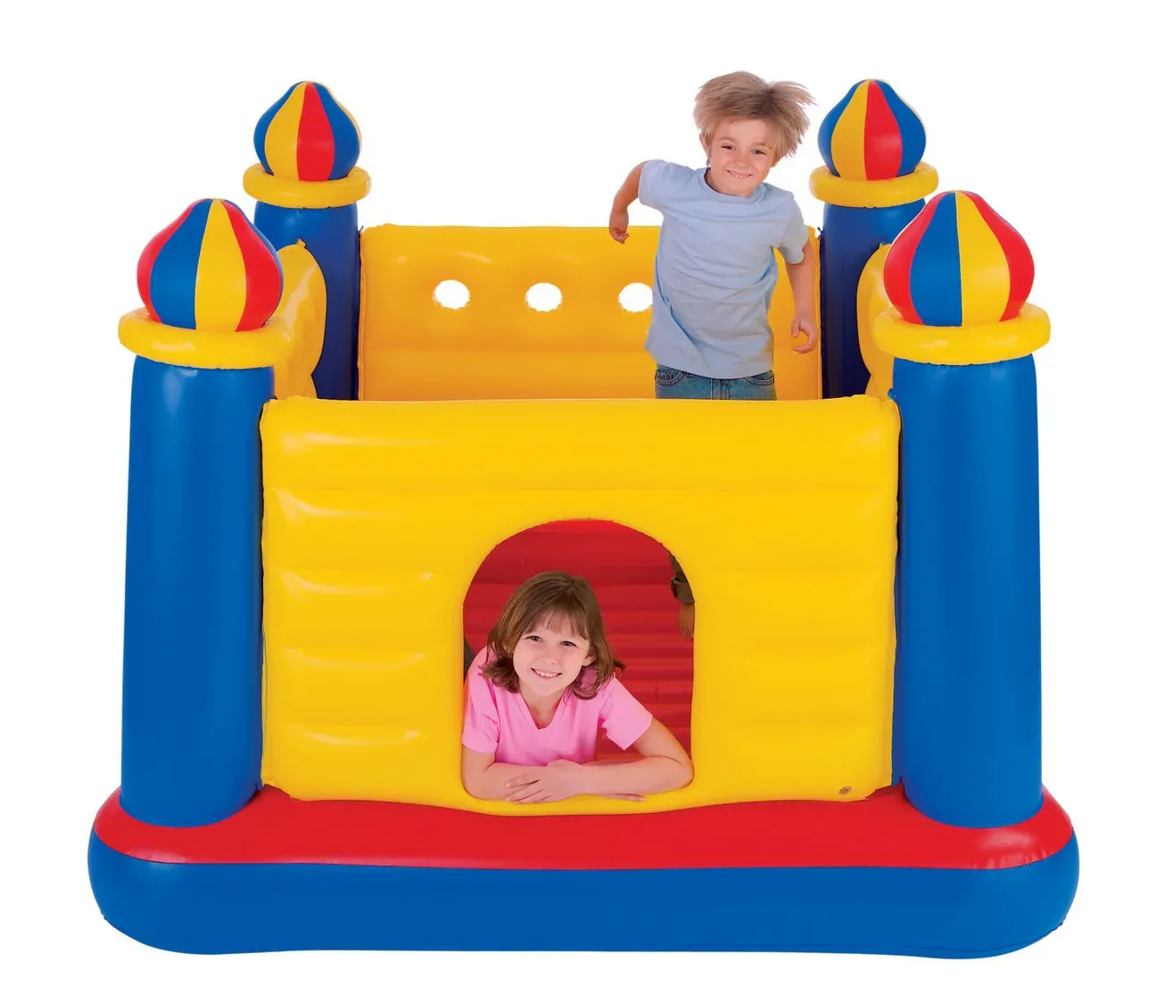 intex 48259 trampolina na napuhavanje zamak – 175 × 175 × 135 cm - slika 3