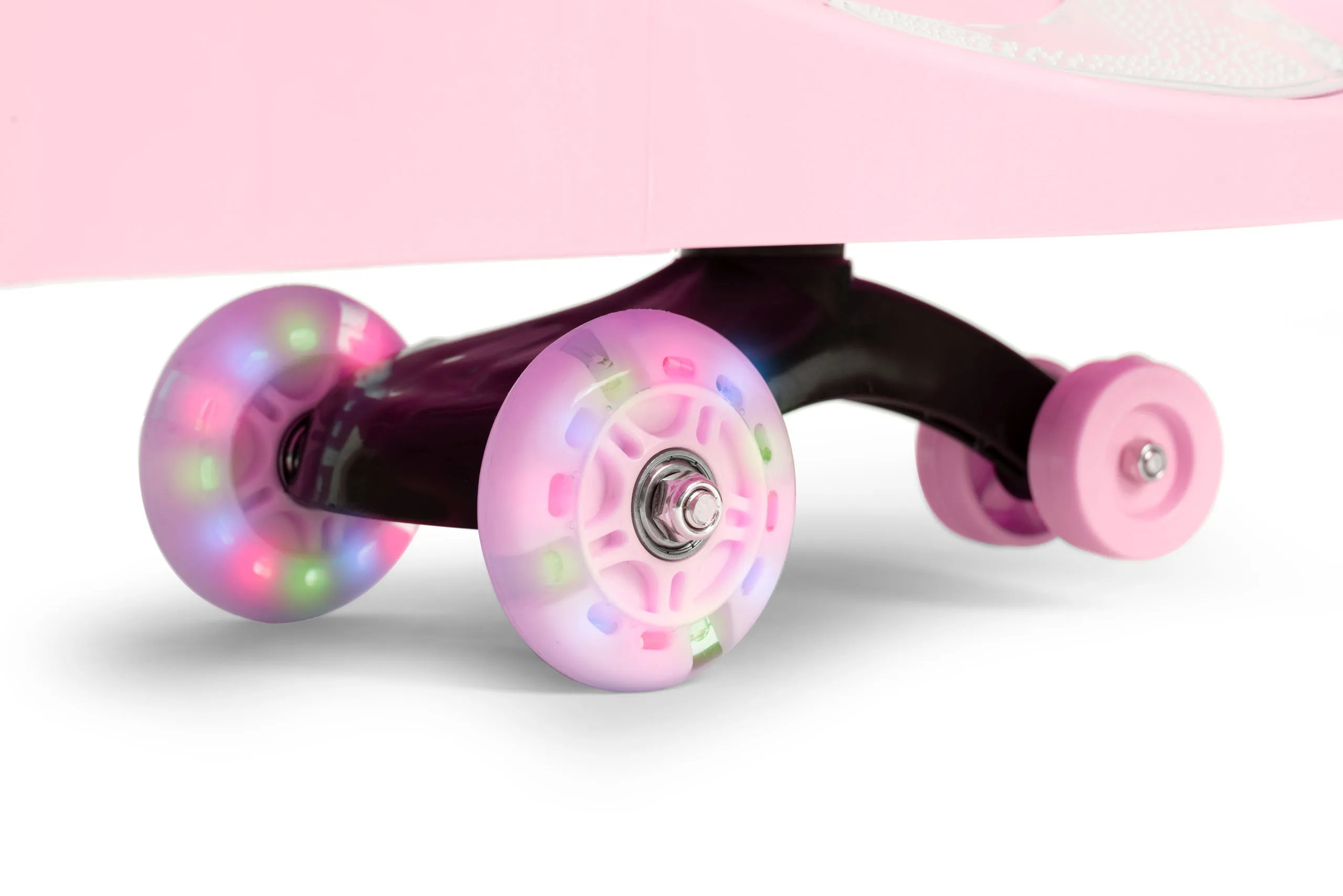 ecotoys guralica sa led kotačima - ružičasti - slika 4
