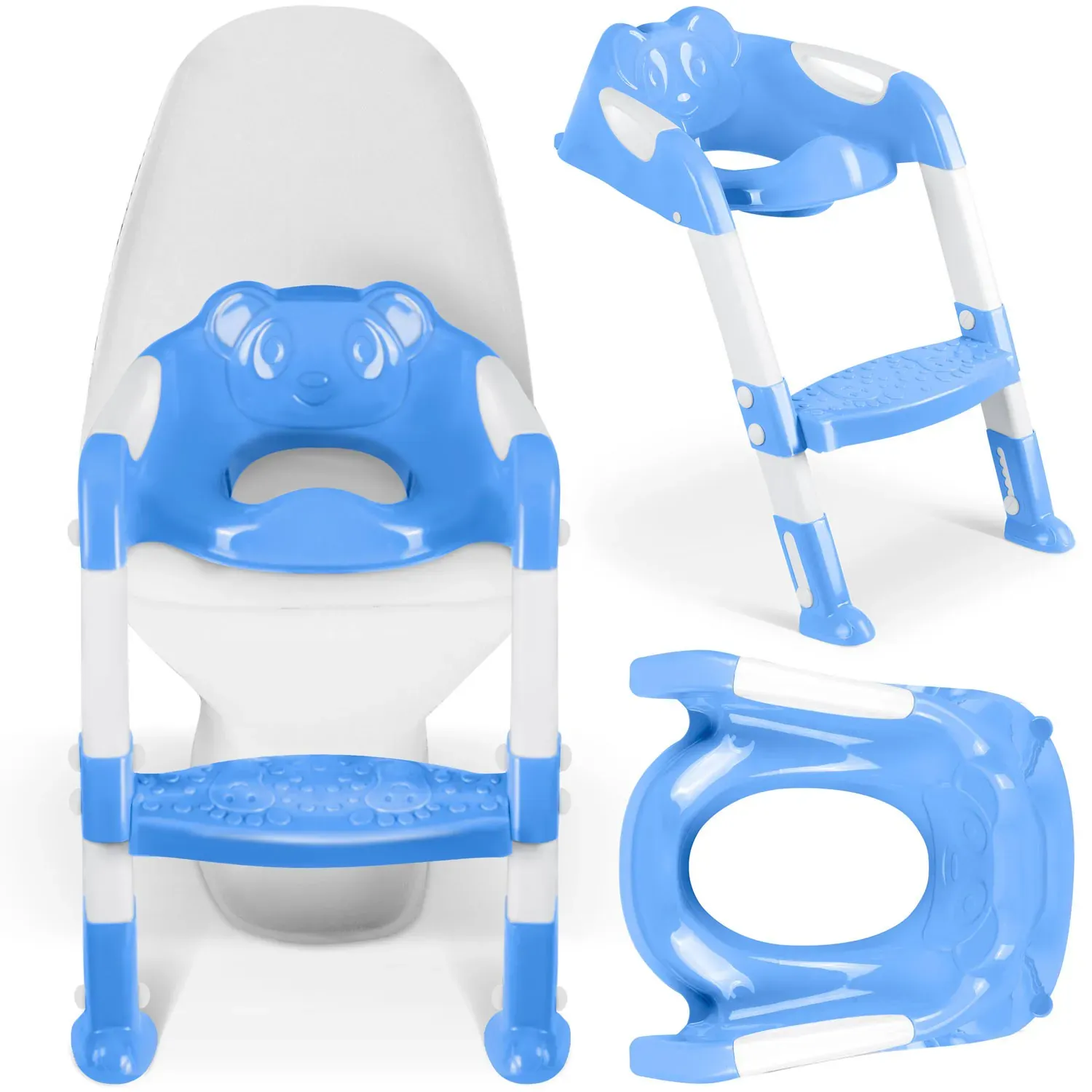 nastavak za wc školjku s ljestvama koala ricokids 729100 plava - slika 2