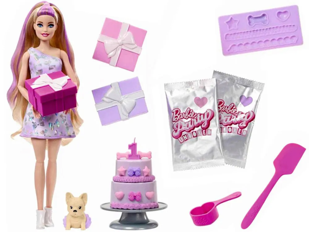 mattel barbie rođendanska zabava - slika 3