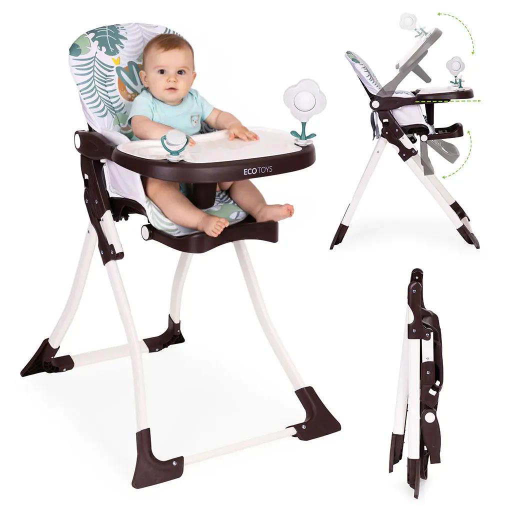 ECOTOYS sklopiva hranilica za bebe s igračkama - Pribislavec