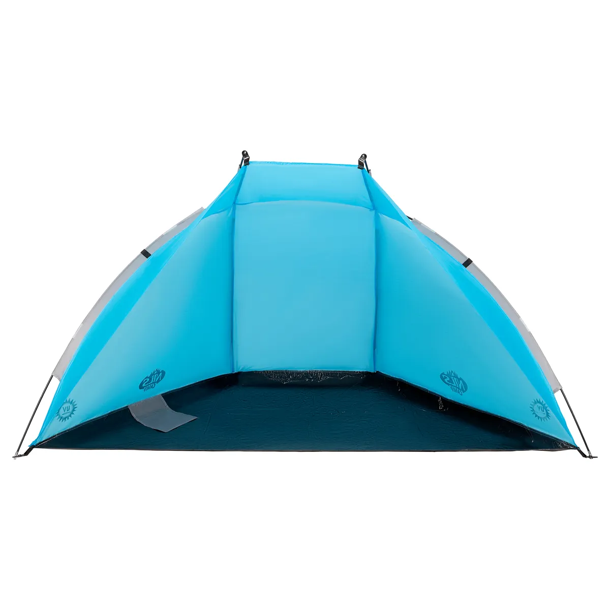 plavi šator za plažu 105x210x110cm nils camp - slika 6