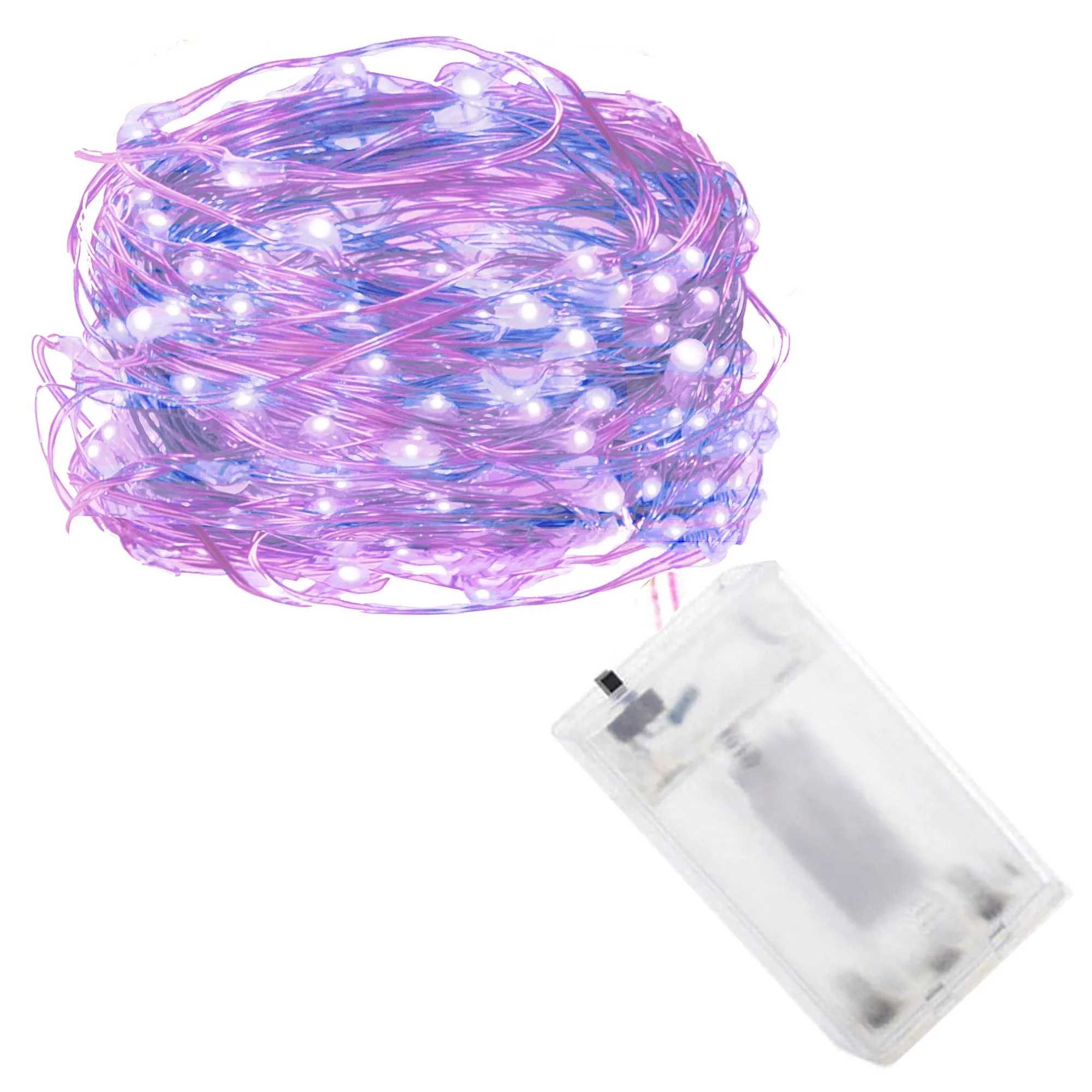 led lampice na baterije, 100 led dioda - slika 7