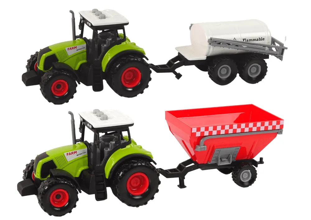 set poljoprivrednog traktora s 2 stroja - slika 3