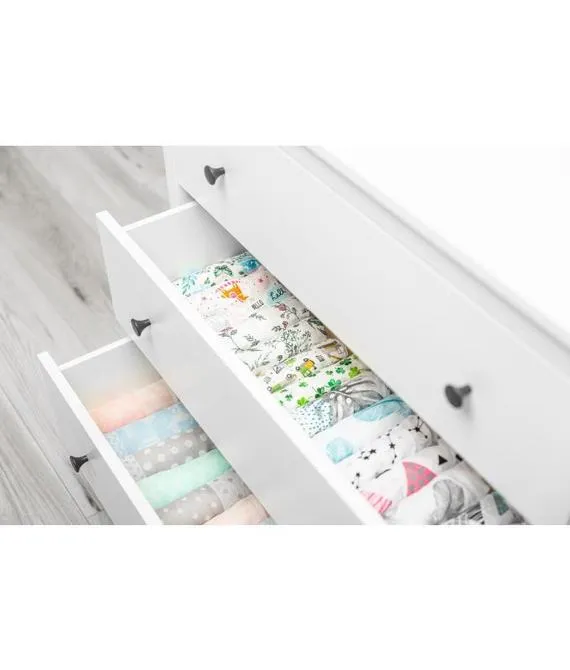 sensillo set muslin pelena 3 komada plavi - slika 6
