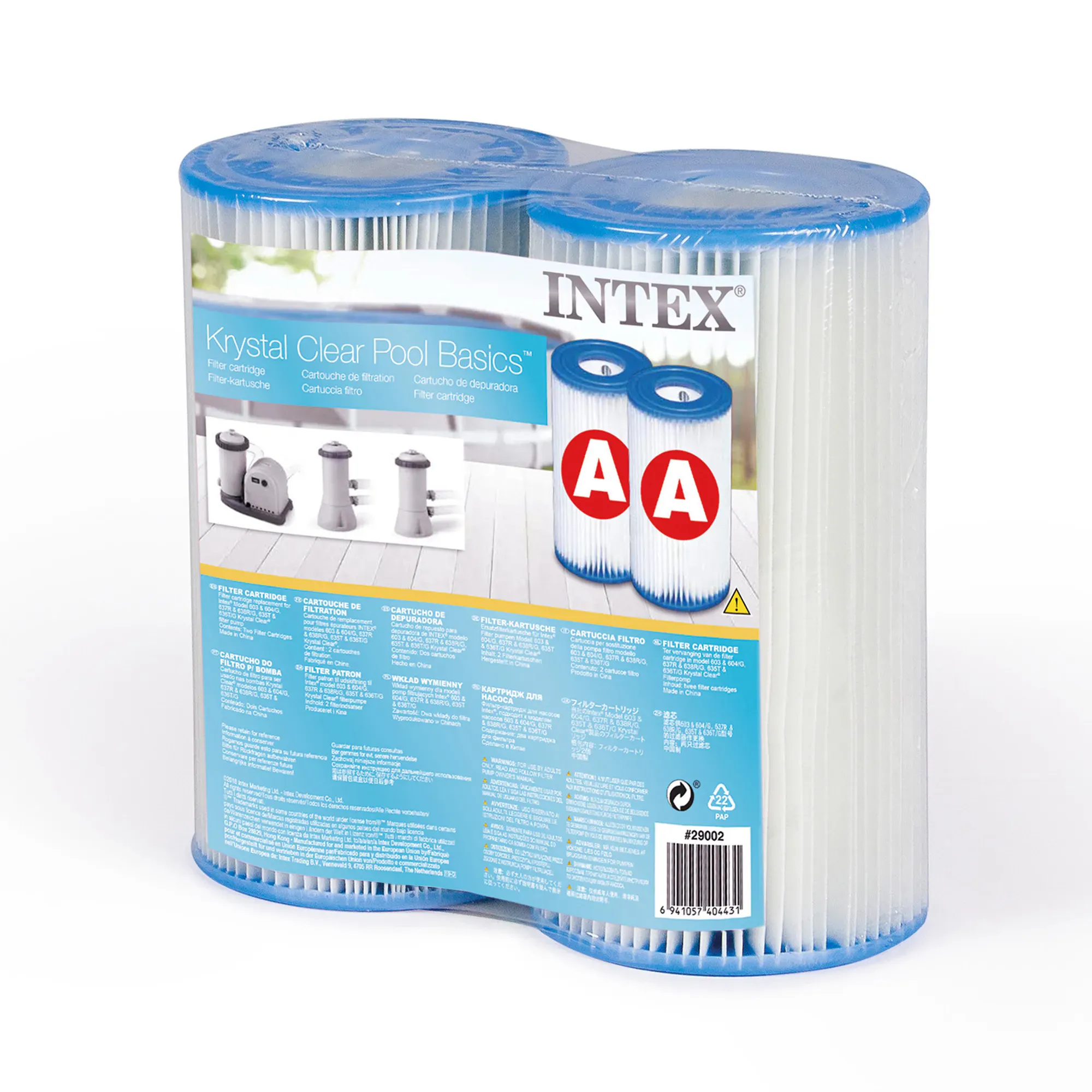 filter "tip a" za intex pumpe - 2 komada - slika 2