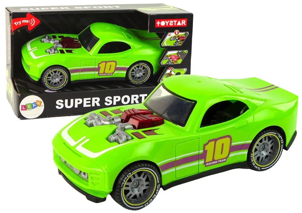Toystar zeleni sportski auto s efektima 1:14 - Pribislavec