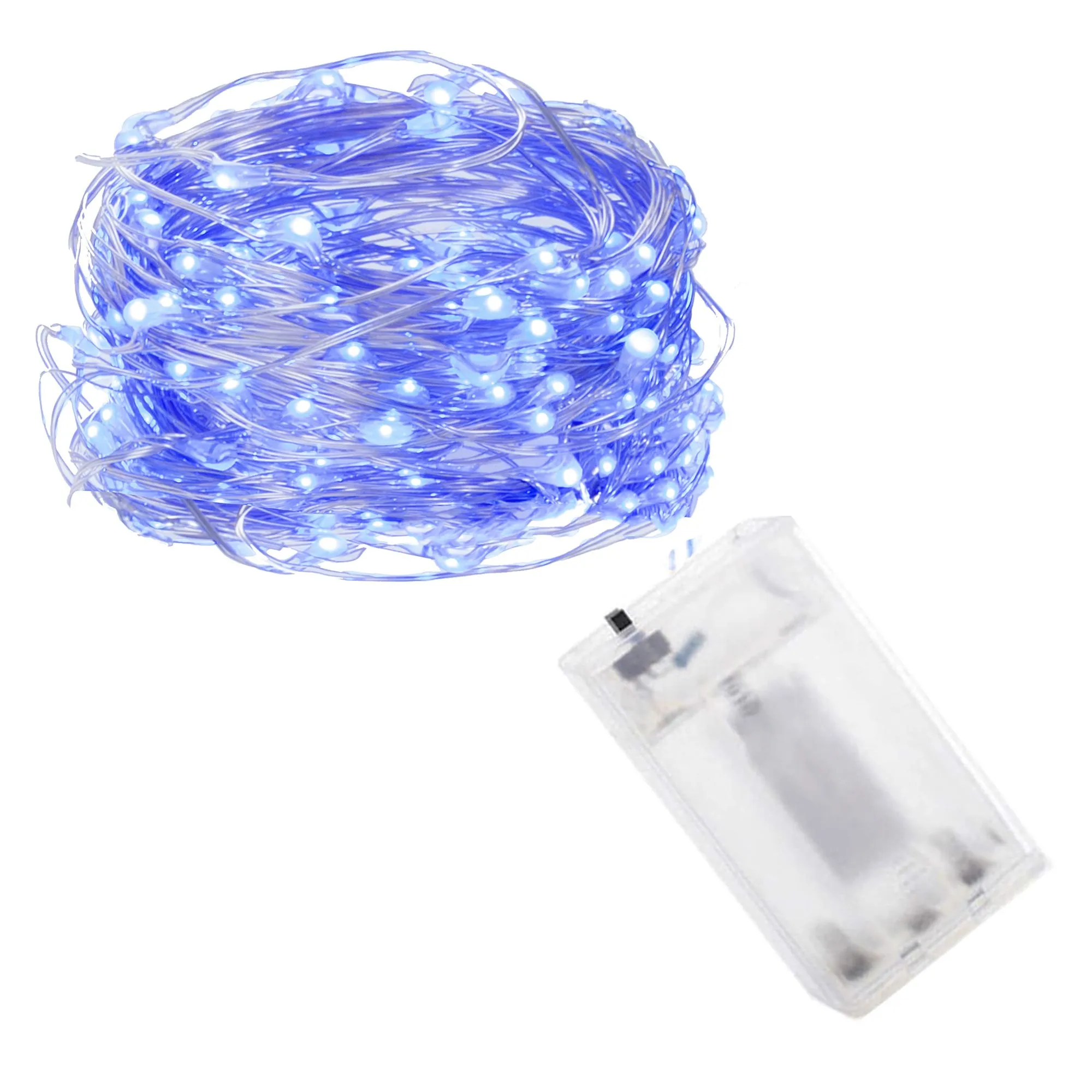 led lampice na baterije, 50 led dioda - slika 6