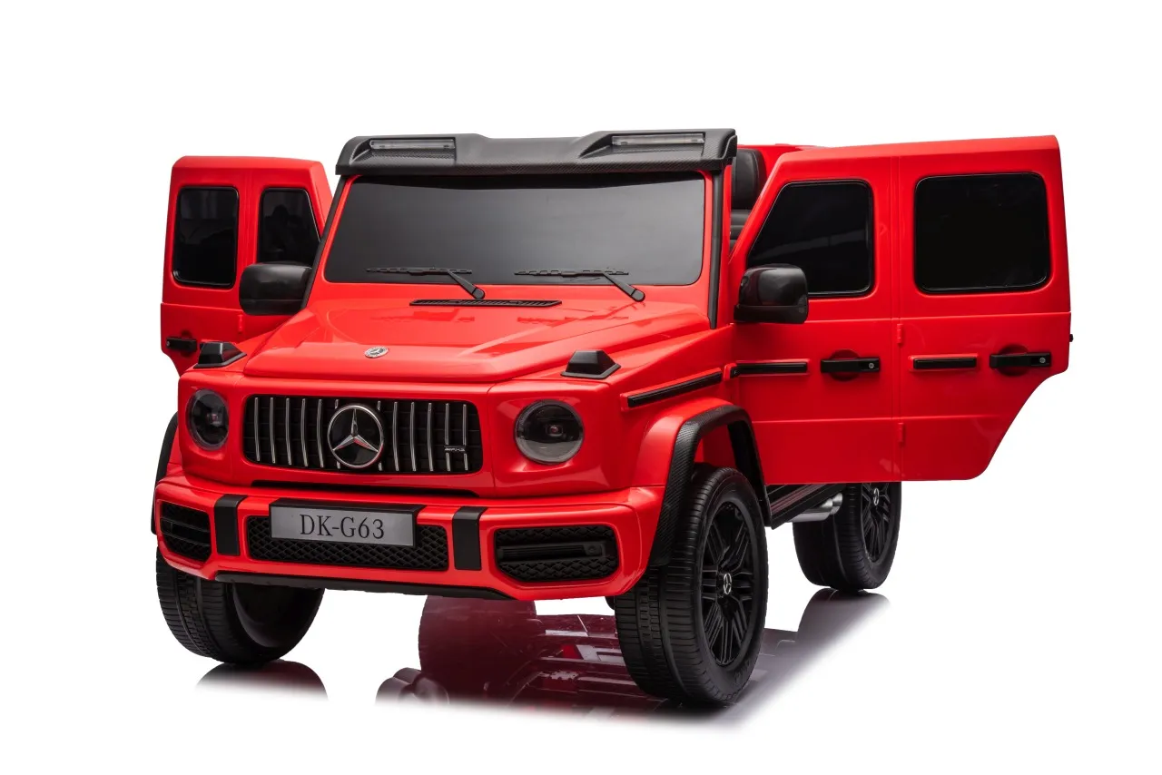 mercedes benz g63 amg xxl, auto na akumulator, crveni - slika 9