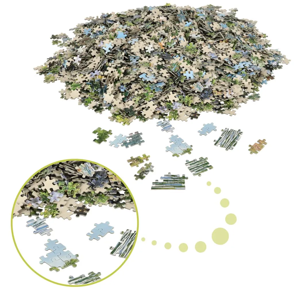 castorland puzzle slapovi krke 4000kom. - slika 7