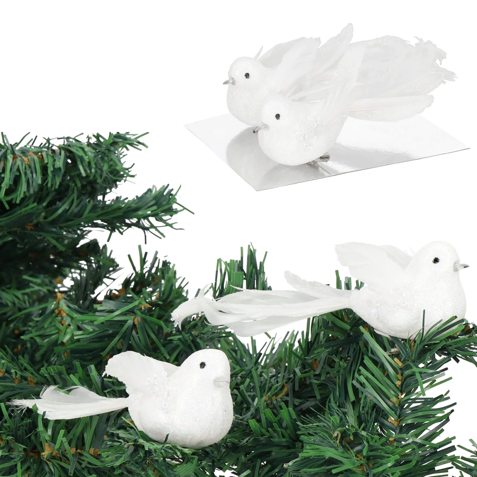 božićni ukras “ptice” – 4 × 14 cm - slika 11