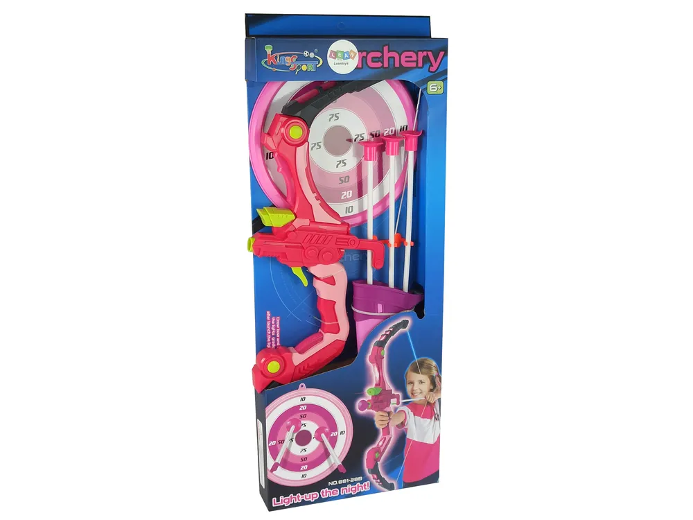 set za gađanje luk vakuumske strelice rozni - slika 4