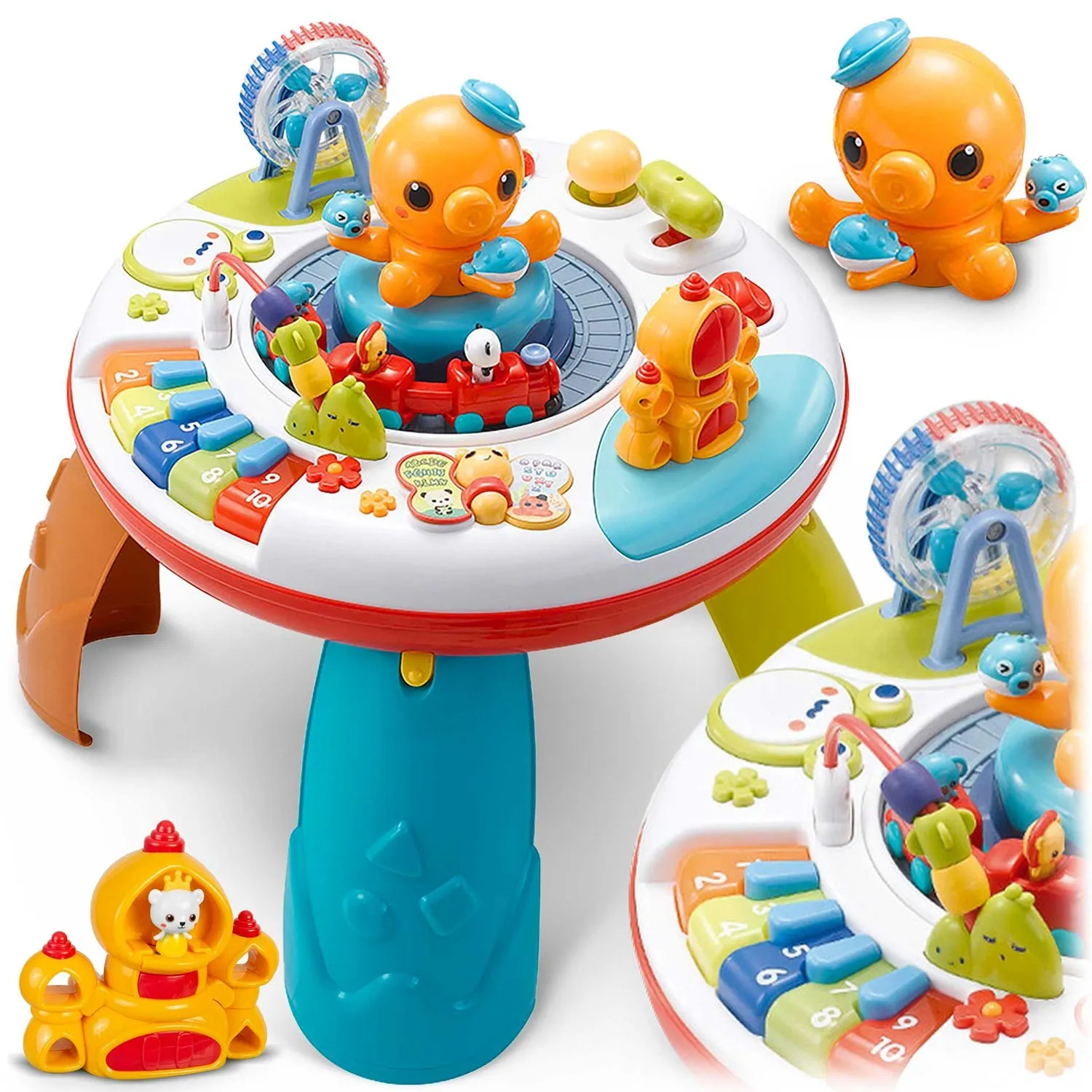 ricokids edukativni stol s glazbom i zvukom - slika 10