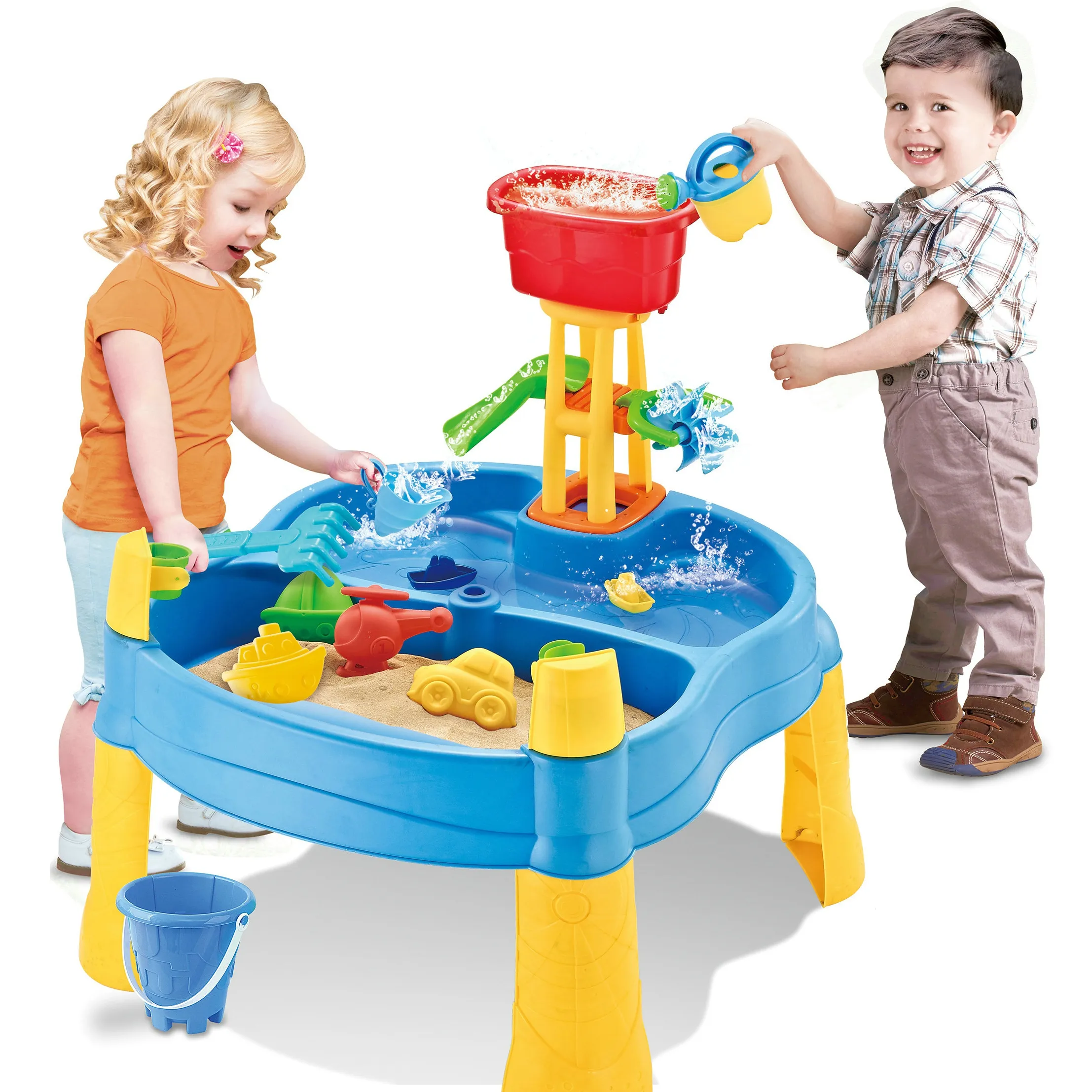 woopie water table 2in1 sandbox mill 14 dodataka - slika 4
