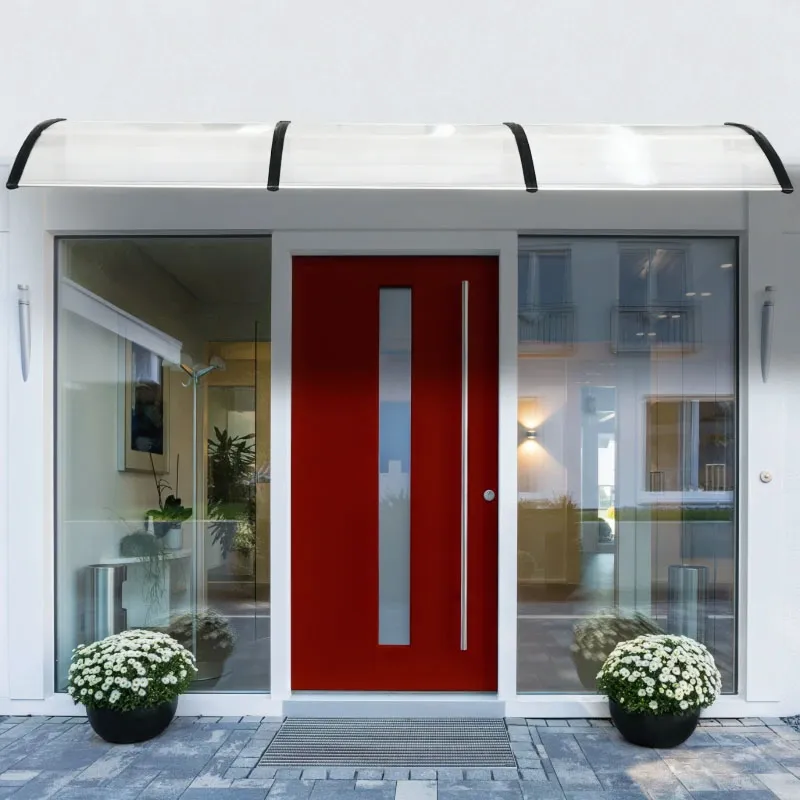 modernhome nadstrešnica, bijela, 150x80cm - slika 8