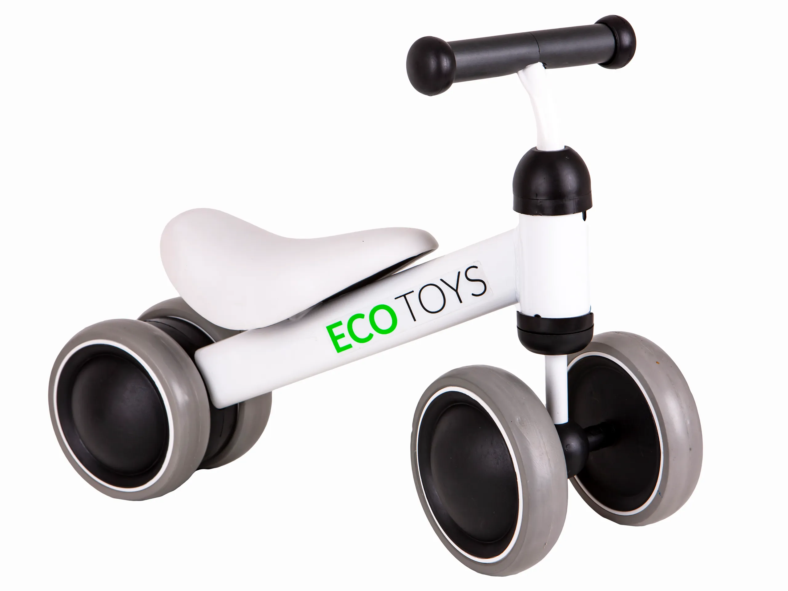 ecotoys dječji mini bicikl guralica bijeli - slika 5
