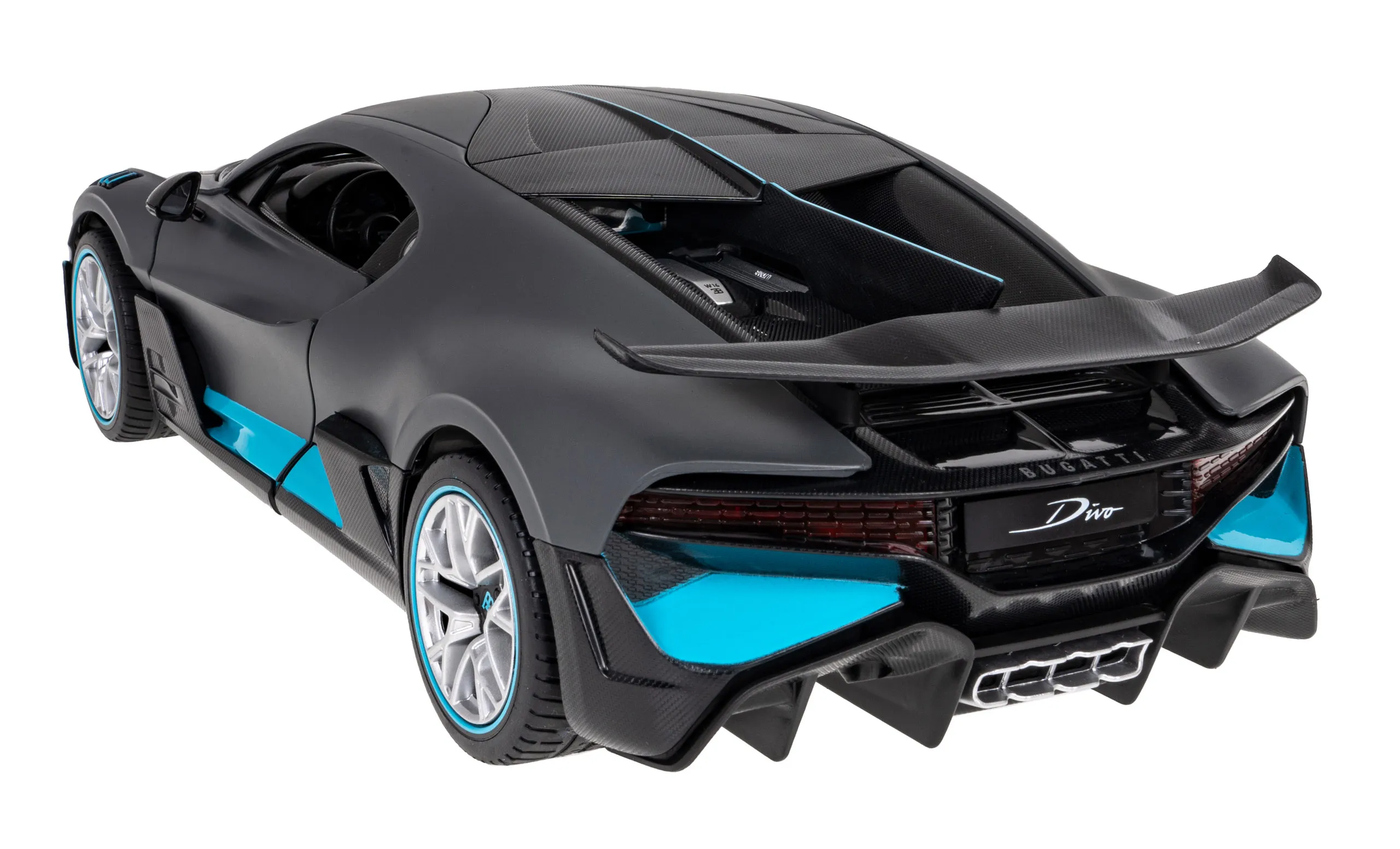 rastar bugatti divo na daljinsko upravljanje 1:14 crni - slika 3