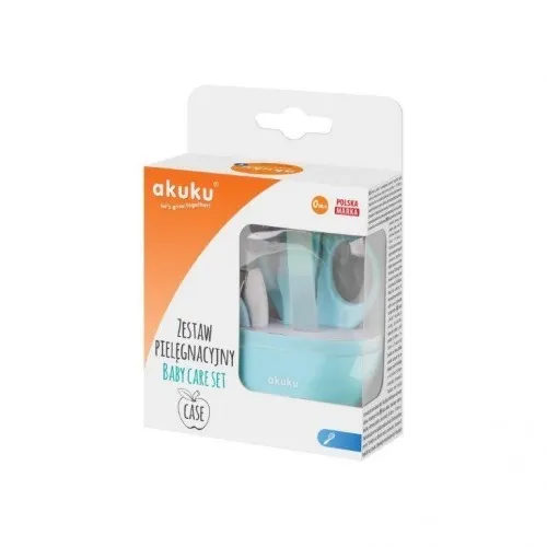 set za njegu beba u kutiji za jabuke, plavi - slika 4