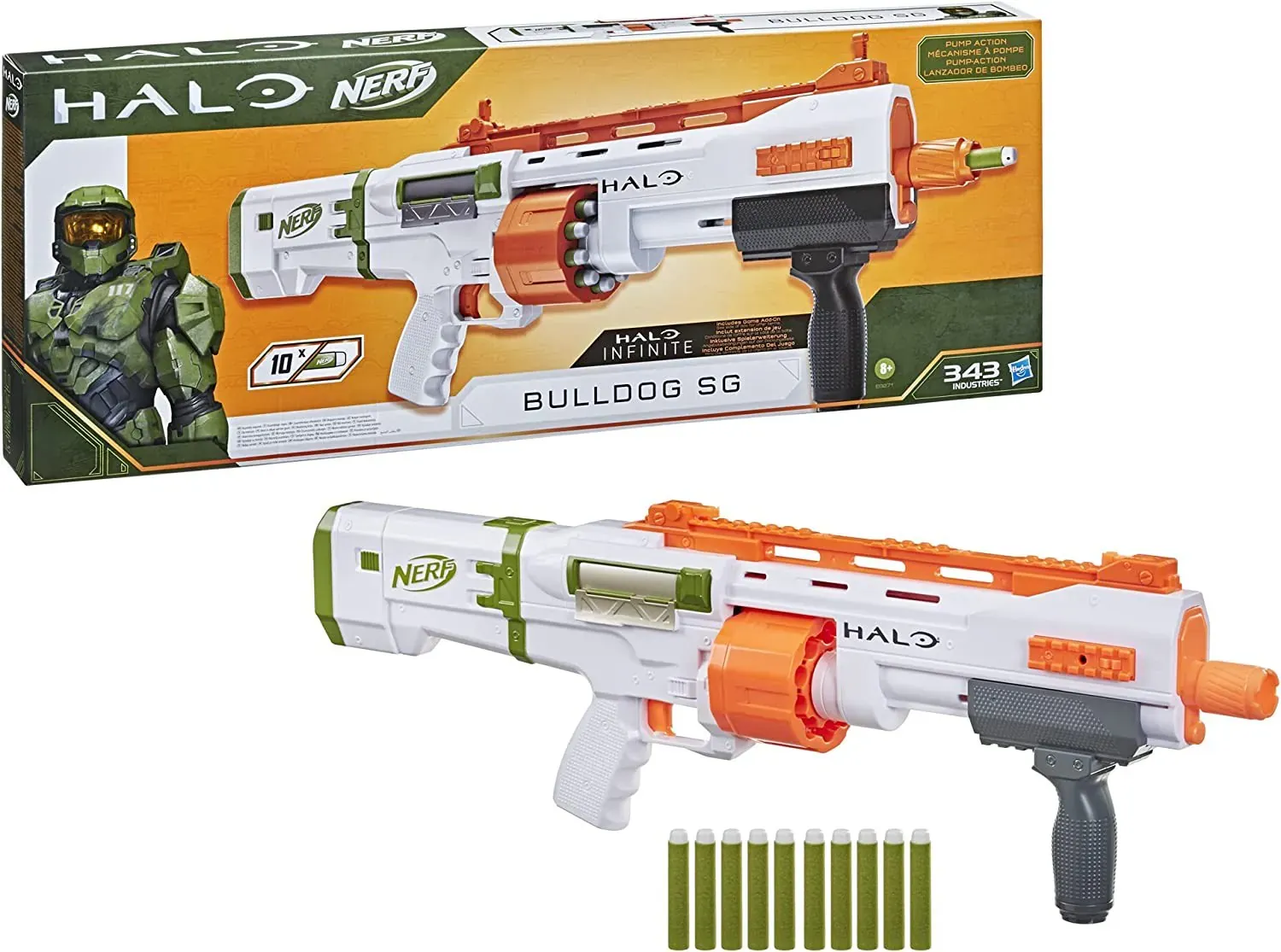 nerf e9271 halo bulldog puška - slika 2