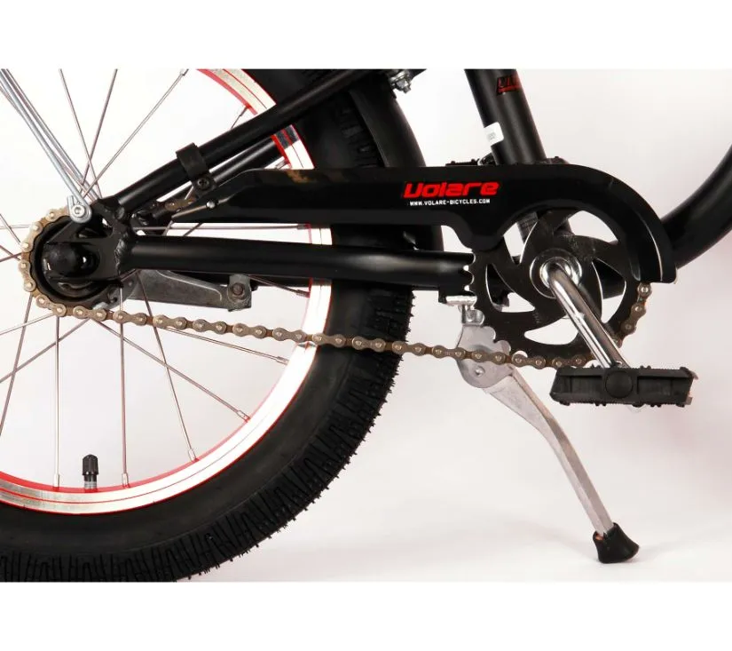 dječji bicikl miracle cruiser 16" mat crni - slika 7