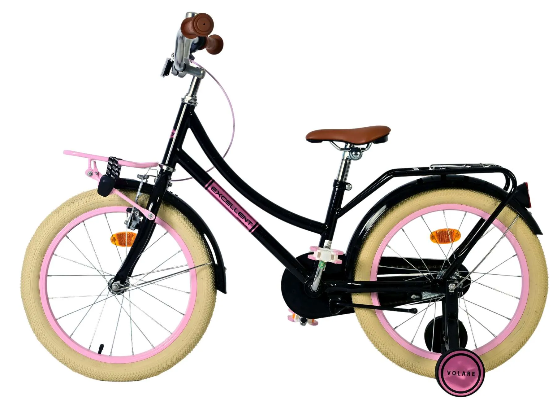 volare dječji bicikl excellent 18″ crne boje - slika 8