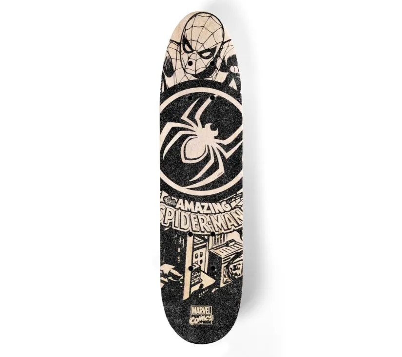 seven dječji drveni skateboard spider-man - slika 6