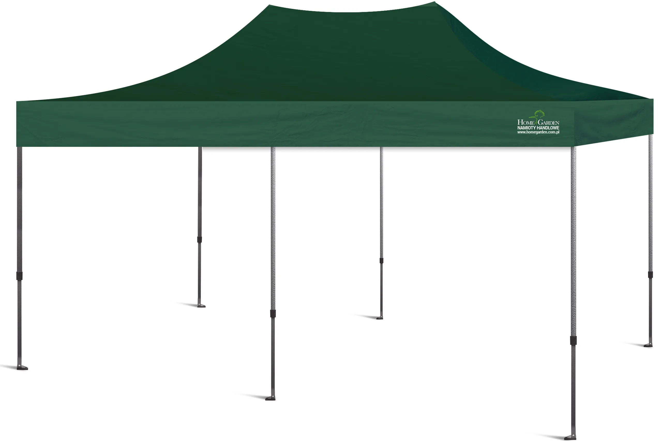 komercijalni šator 600 x 300 cm zeleni - slika 3