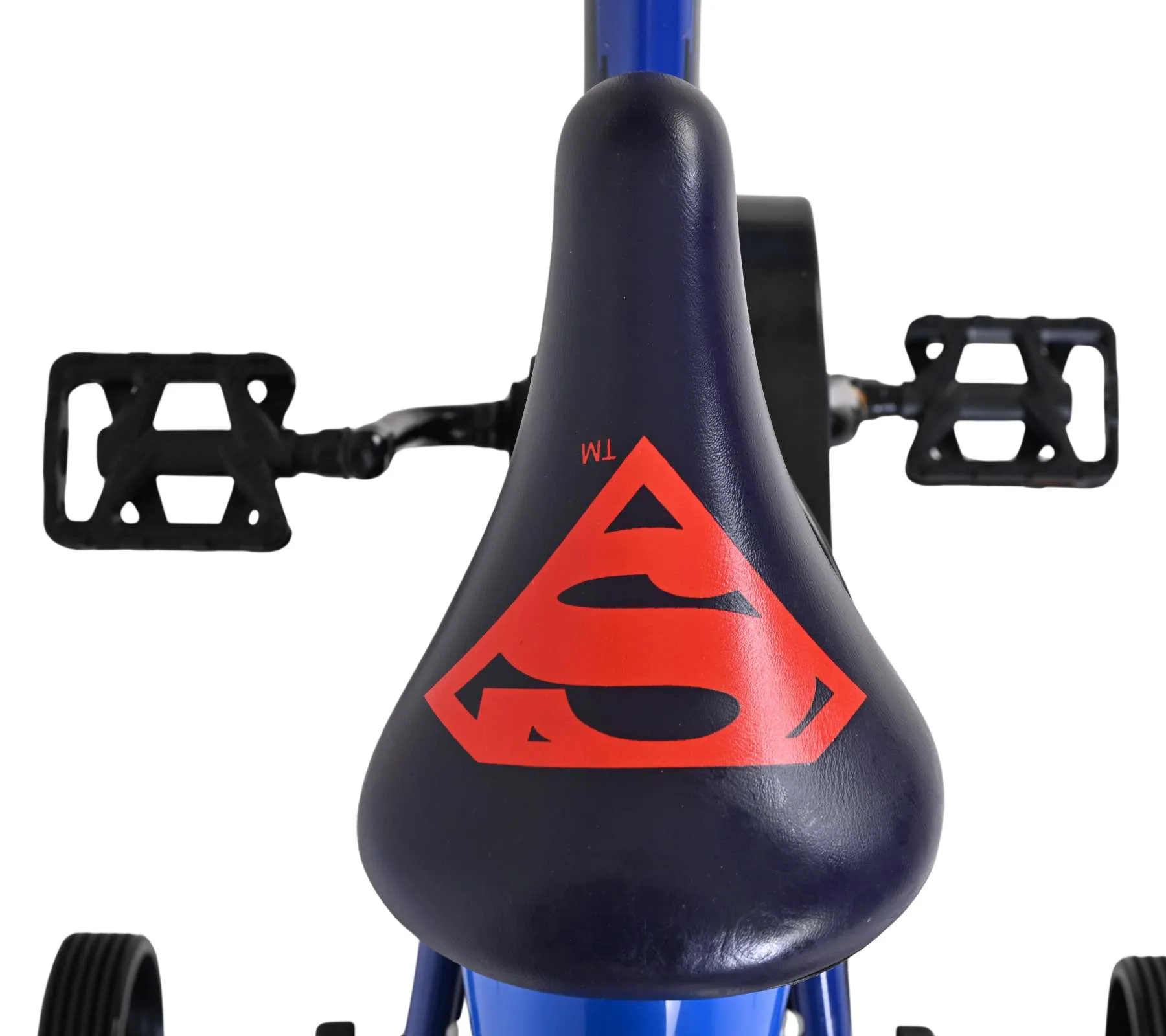 volare dječji bicikl superman 14″ plave boje, s dvije ručne kočnice - slika 5