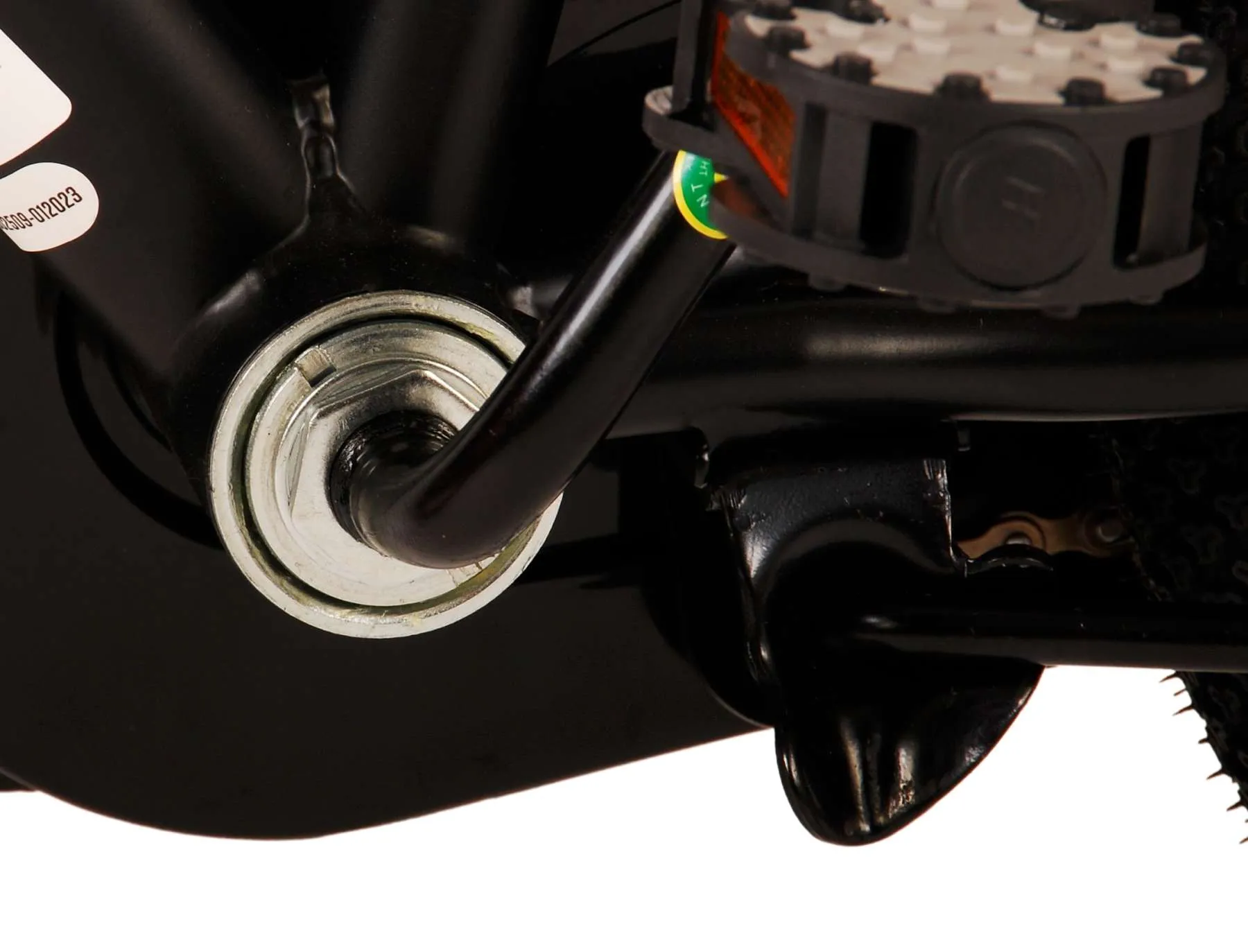 dječji bicikl volare thombike 16" s dvije ručne kočnice crno-crveni - slika 16