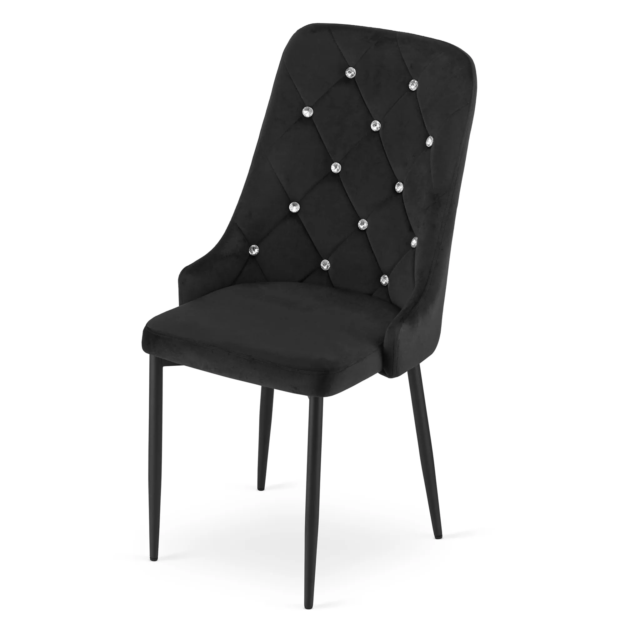 set od 3 stolice amore – crna boja - slika 8