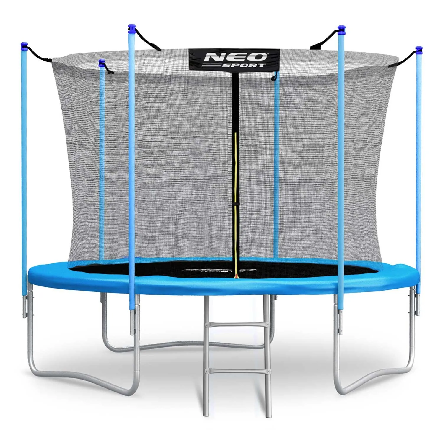 neo sport vrtni trampolin od 252cm/8ft s unutarnjom mrežom i ljestvama - slika 6