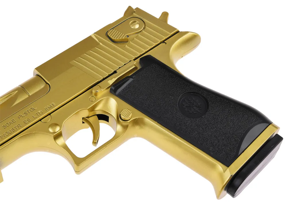 crni desert eagle s prigušivačem s mekim mecima - slika 7