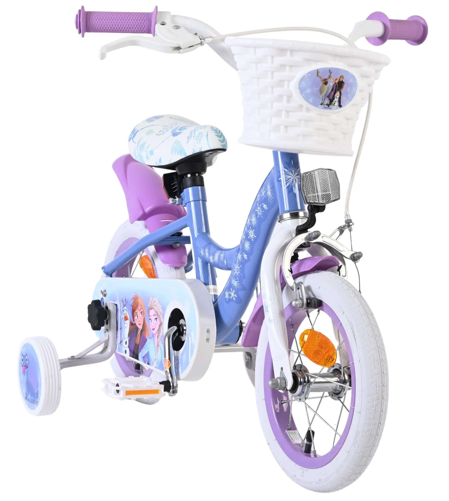 volare dječji bicikl disney frozen 2 12″ plavo-ljubičaste boje - slika 6
