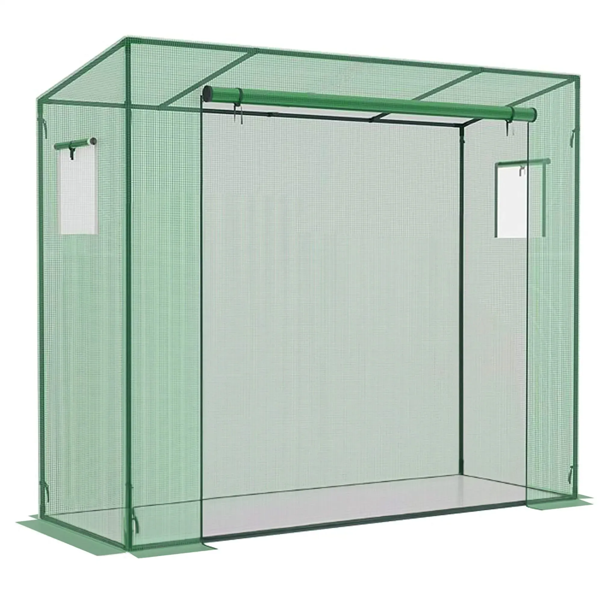 vrtni plastenik (folijski) 2 × 0,8 × 1,7 m - slika 2