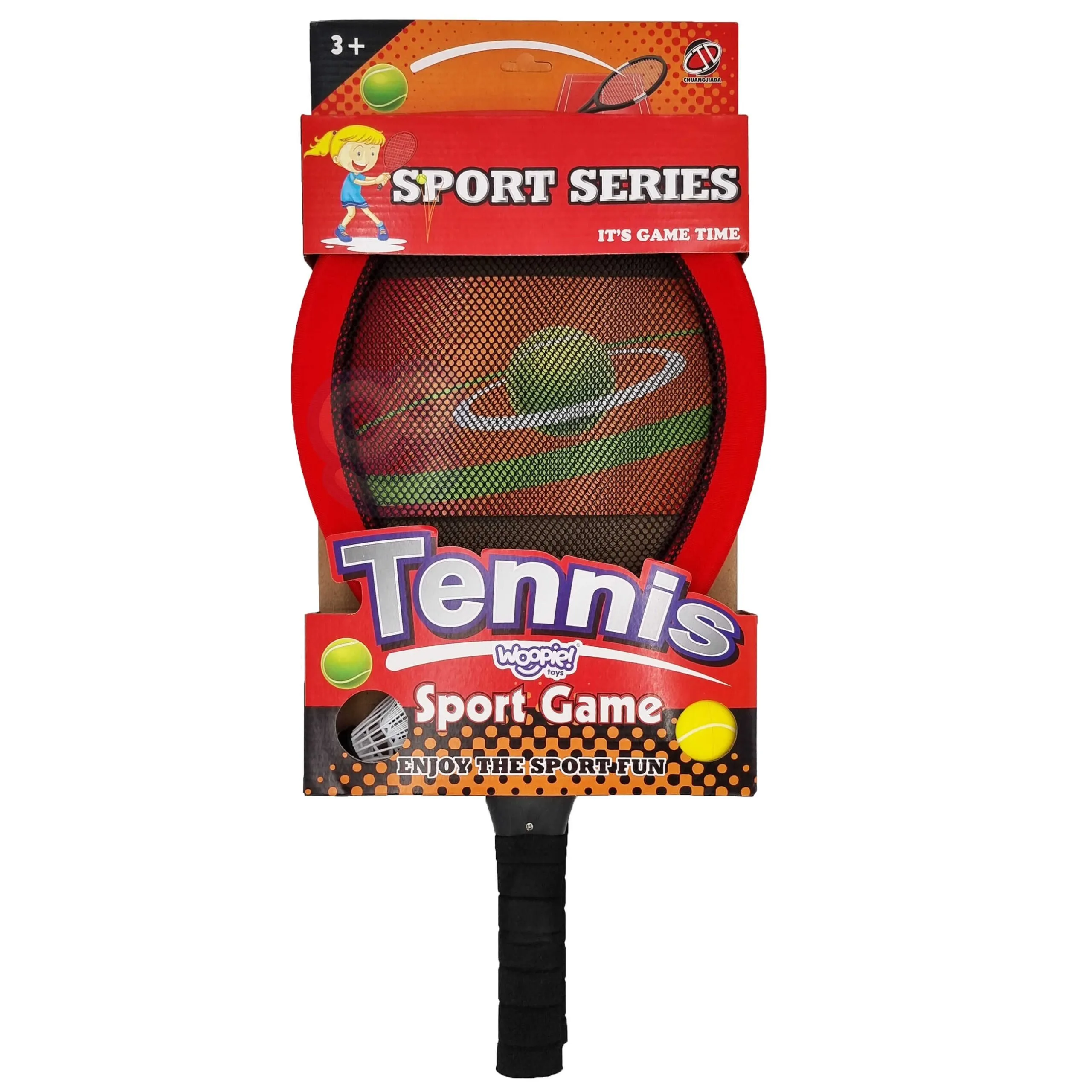 woopie set za badminton - crveni - slika 6