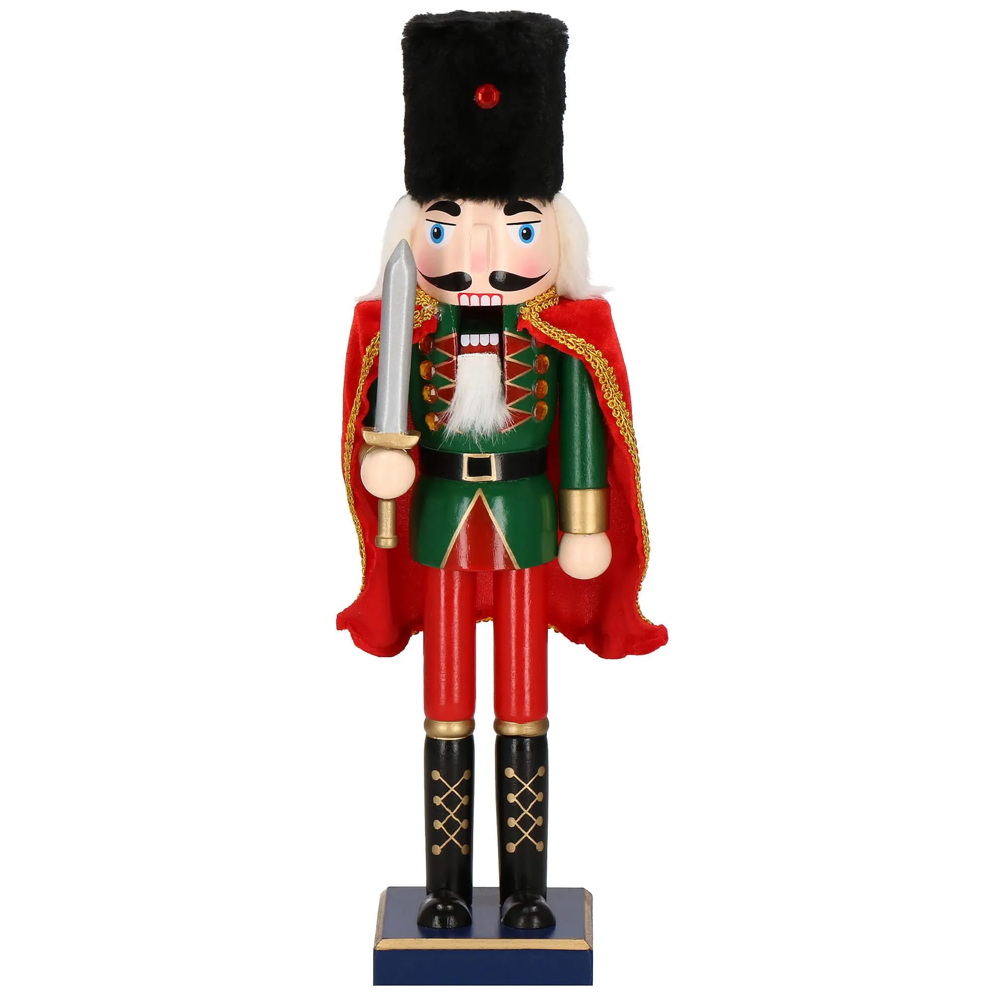 božićna dekoracija - figurica orašar, 38 cm - slika 10