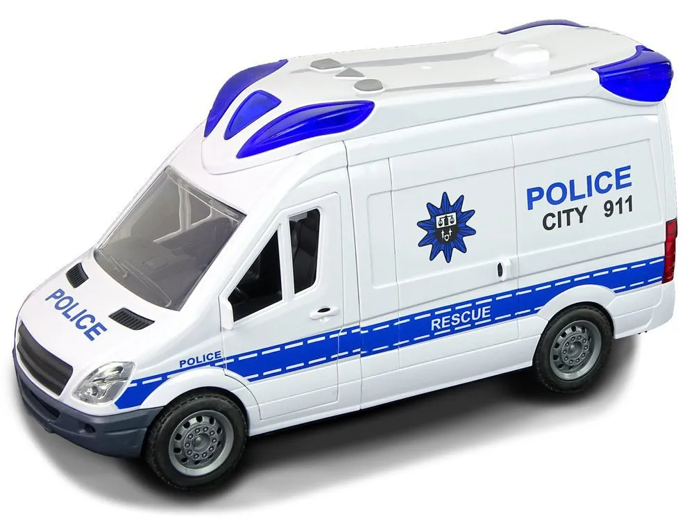 interaktivni policijski kombi sa sirenom - slika 3