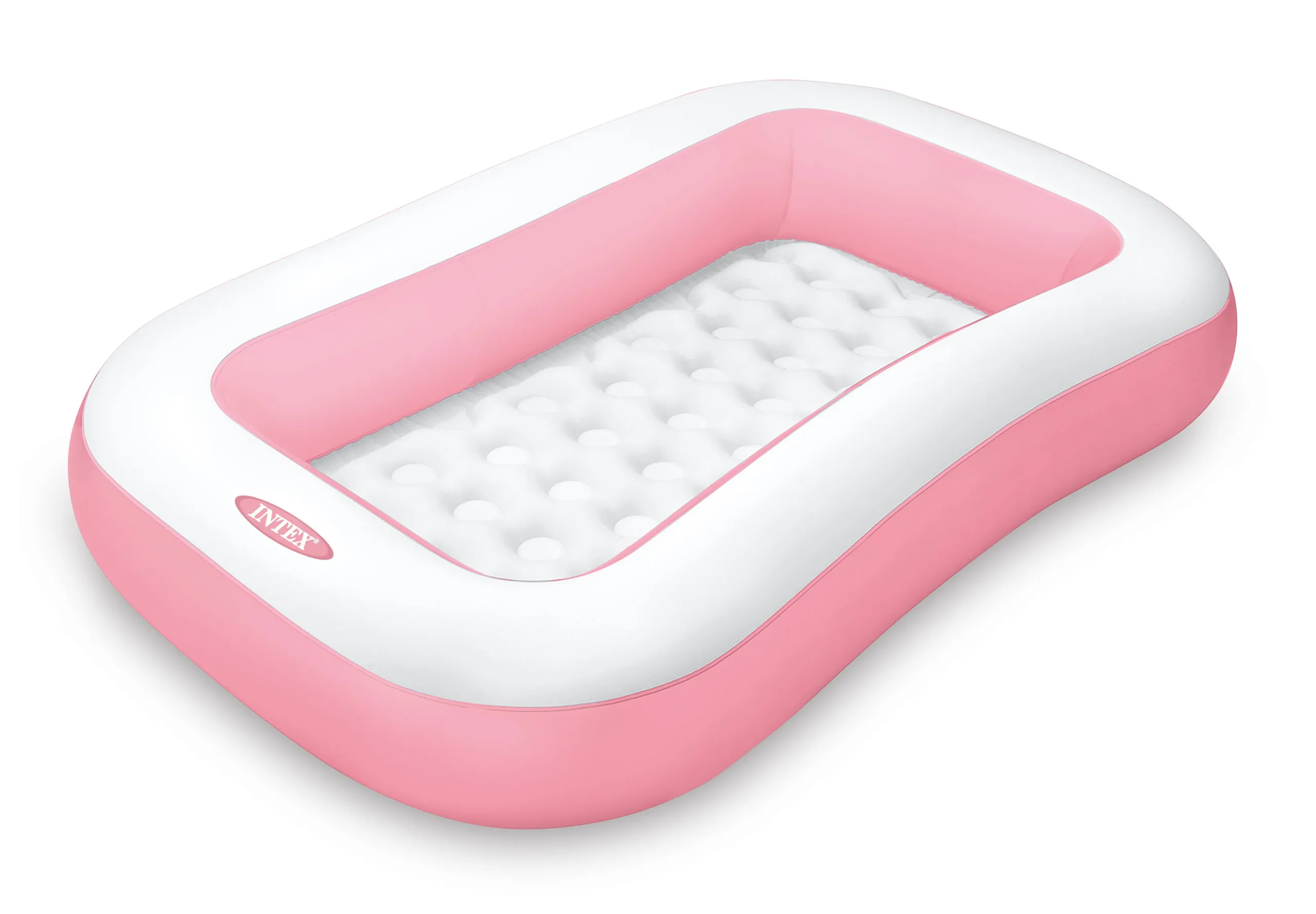 intex 58423 bazen na napuhavanje za djecu 166x100cm rozi - slika 3