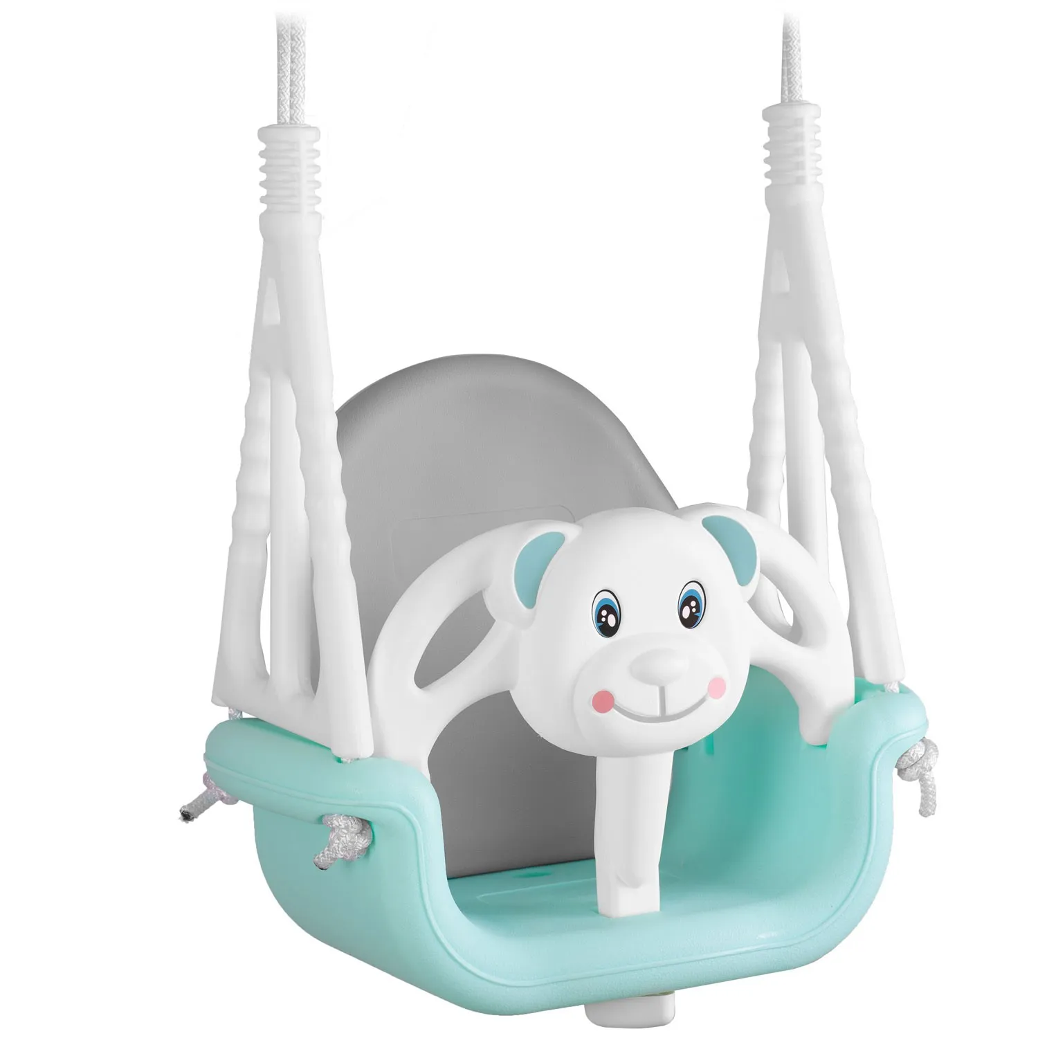 ricokids ljuljačka s medvjedićom 3 u 1, tirkizna - slika 3