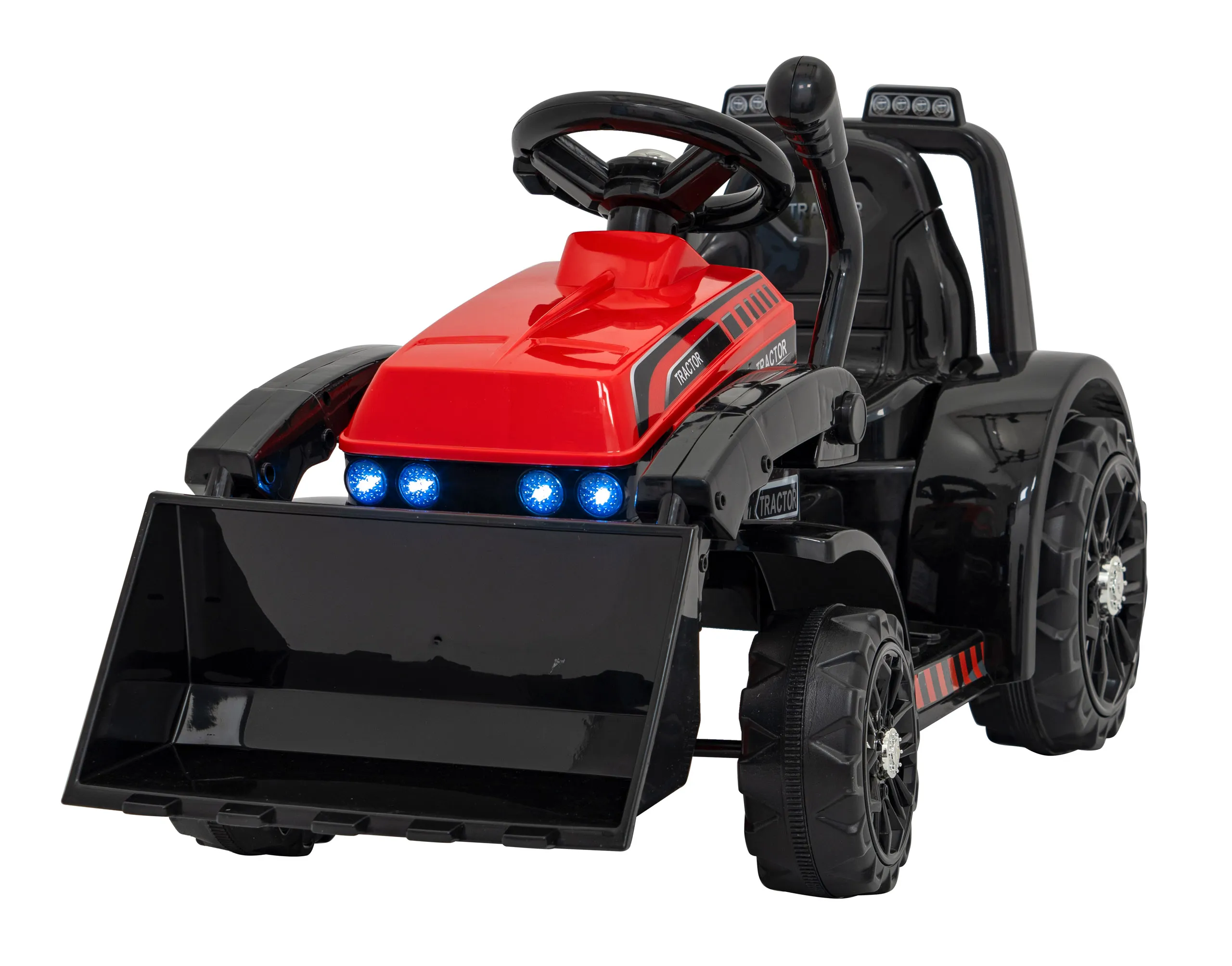 bager/traktor g320 na akumulator, crveni - slika 4