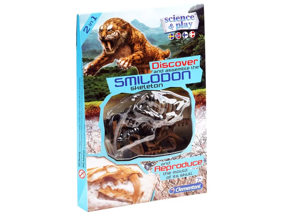 clementoni iskopavanje drevnog tigra smilodona za3713 - slika 6