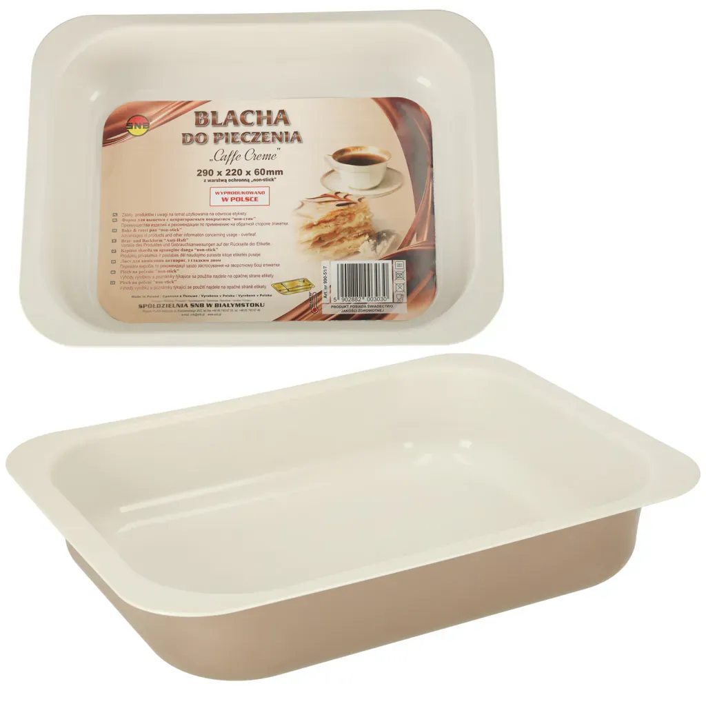Pleh za pečenje pečatiran 29cm x 22cm x 60cm smeđi - Pribislavec