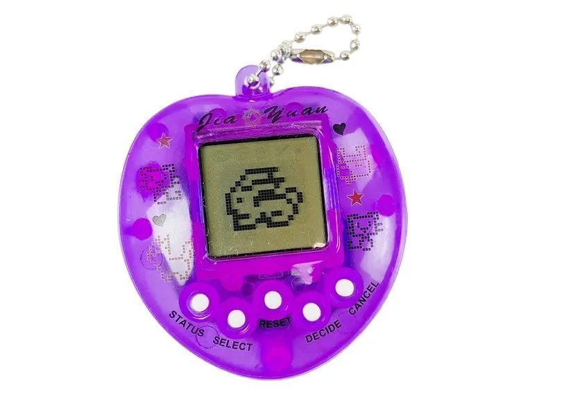 tamagotchi s kratkim lancem ljubičasti - slika 3