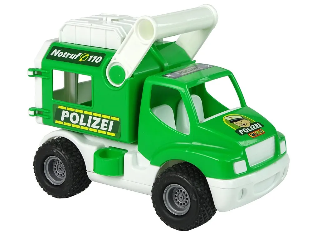 dječji policijski kombi zeleni - slika 3