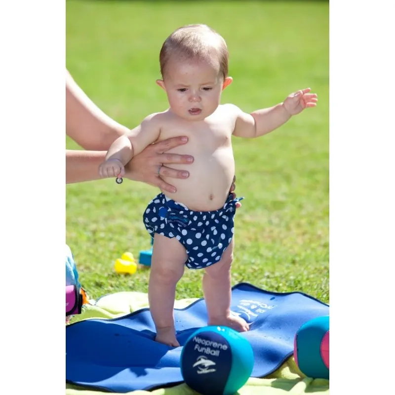konfidence pelena za vodu za bebe aquanappies sea friends pink - slika 3