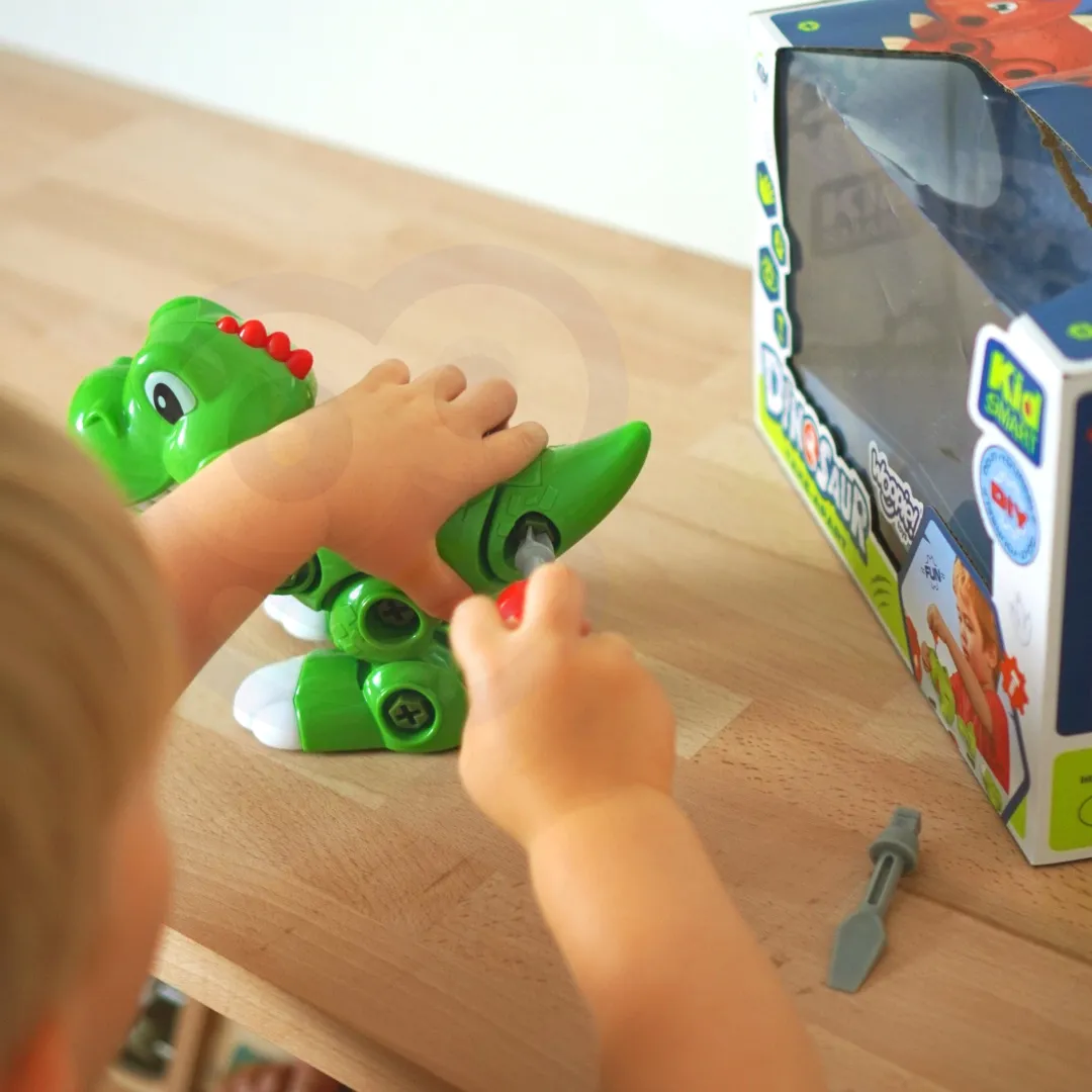 woopie dinosaur na sastavljanje + odvijač zeleni - slika 5
