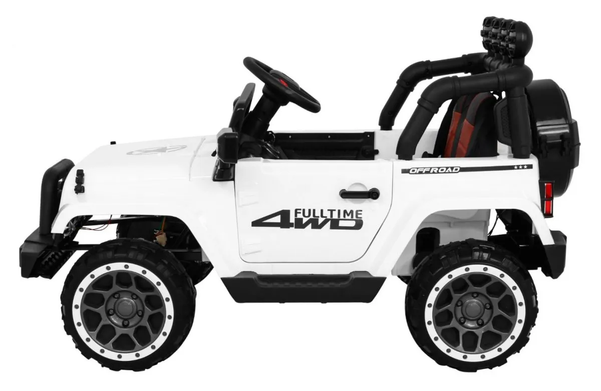 terenski buggy na akumulator - bijeli - slika 5